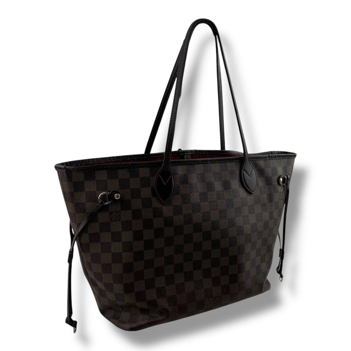 Louis Vuitton Brown Damier Neverfull MM Handbag - Lux Central