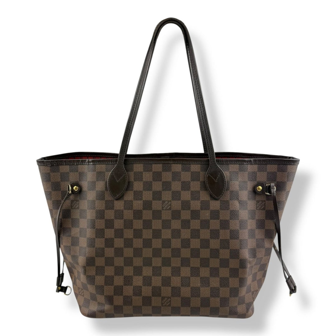 Louis Vuitton Brown Damier Neverfull MM Handbag - Lux Central