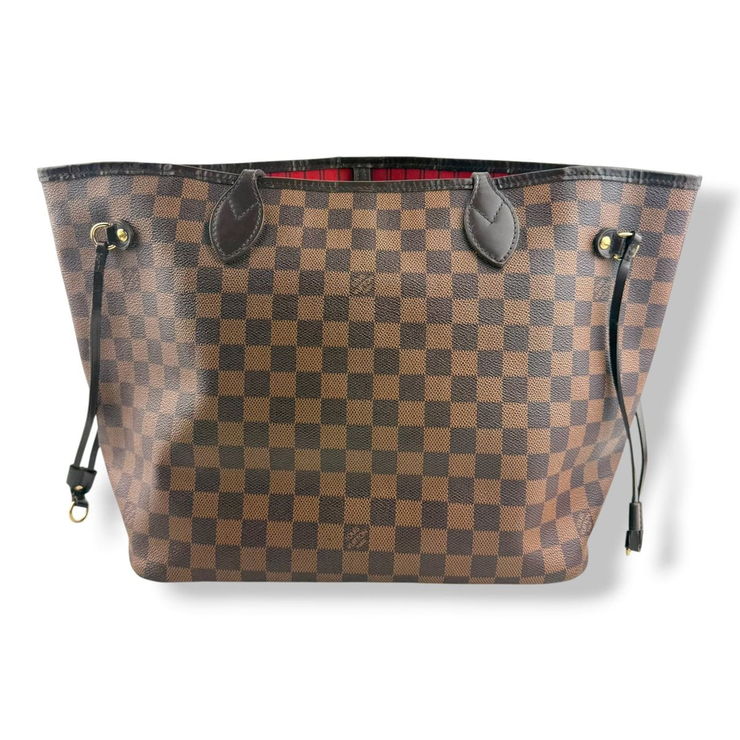 Louis Vuitton Brown Damier Neverfull MM Handbag - Lux Central