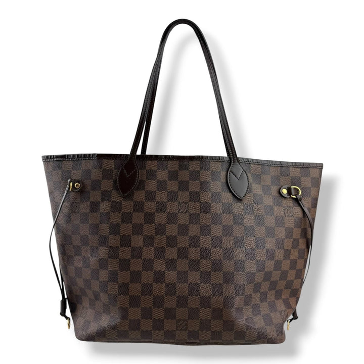 Louis Vuitton Brown Damier Neverfull MM Handbag - Lux Central