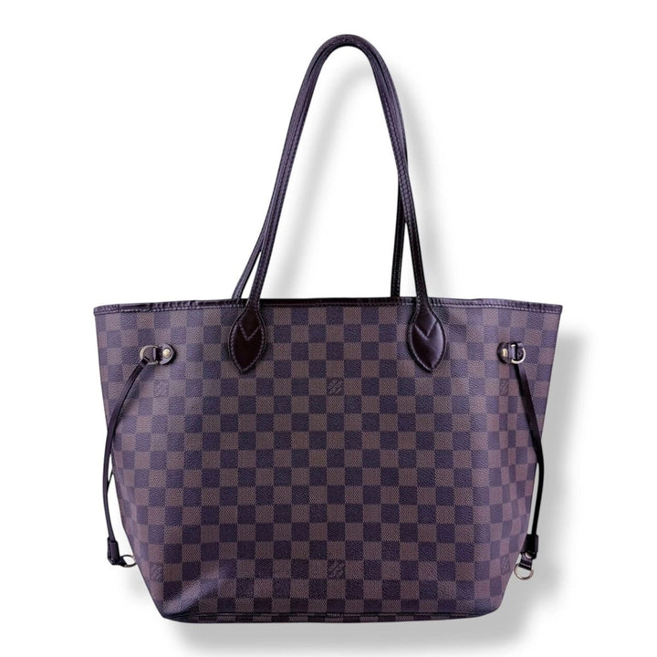 Louis Vuitton Brown Damier Neverfull MM Handbag - Lux Central