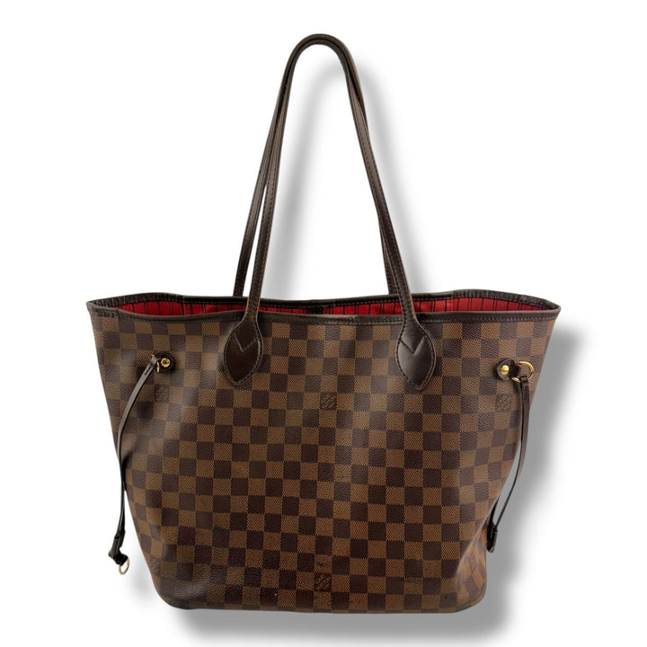 Louis Vuitton Brown Damier Neverfull MM Handbag - Lux Central