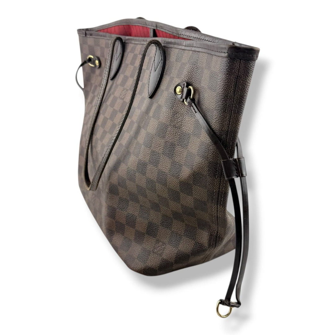 Louis Vuitton Brown Damier Neverfull MM Handbag - Lux Central