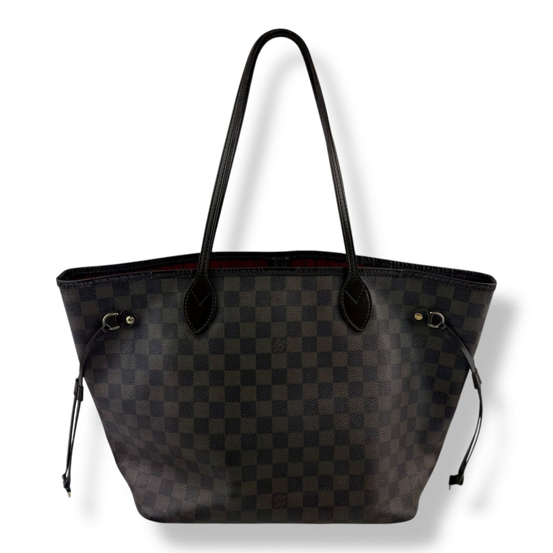 Louis Vuitton Brown Damier Neverfull MM Handbag - Lux Central
