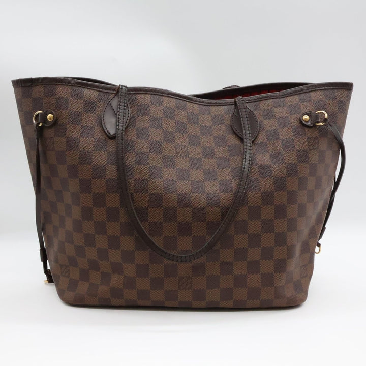Louis Vuitton Brown Damier Neverfull MM Handbag - Lux Central