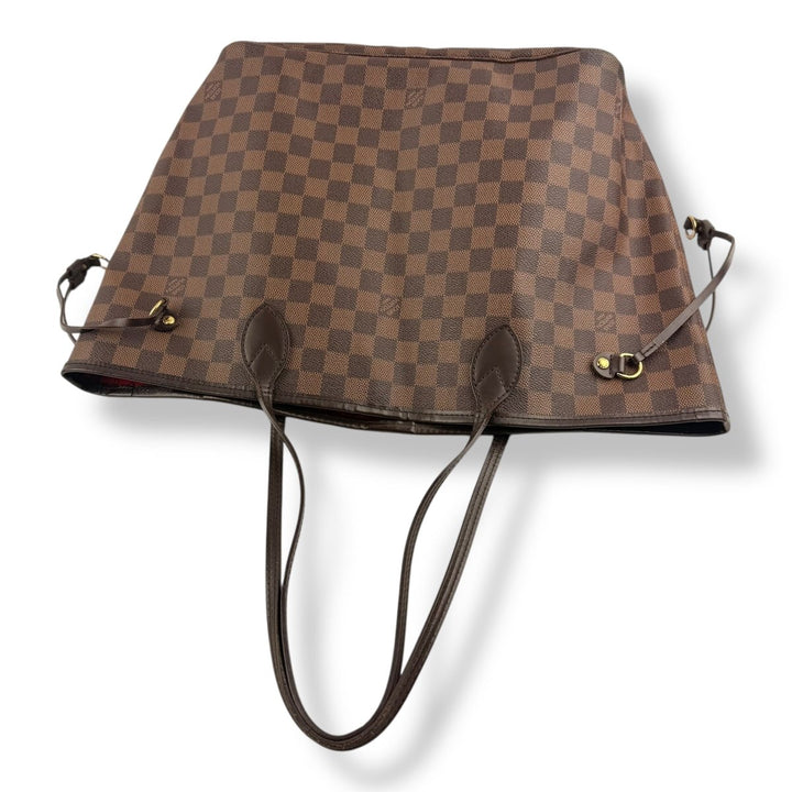 Louis Vuitton Brown Damier Neverfull MM Handbag - Lux Central