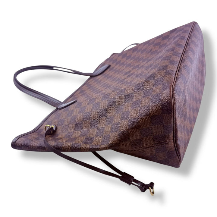 Louis Vuitton Brown Damier Neverfull MM Handbag - Lux Central