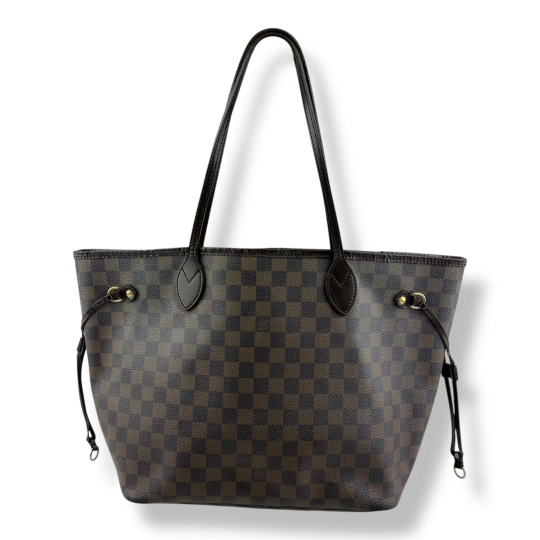Louis Vuitton Brown Damier Neverfull MM Handbag - Lux Central