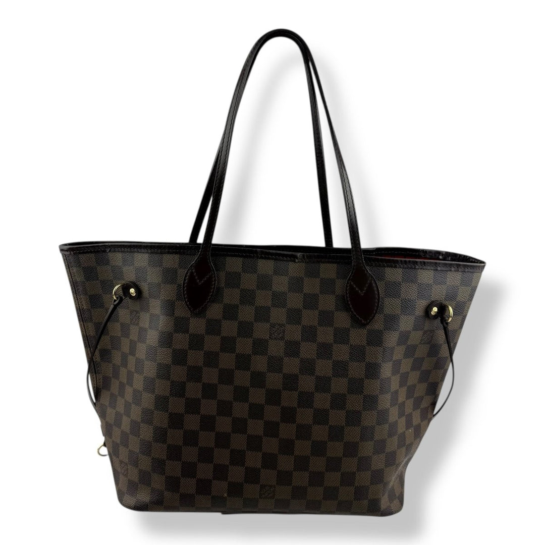 Louis Vuitton Brown Damier Neverfull MM Handbag - Lux Central