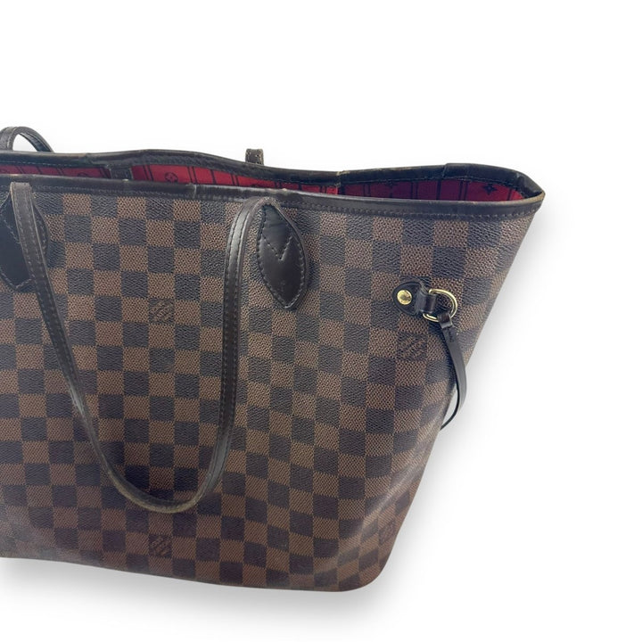 Louis Vuitton Brown Damier Neverfull MM Handbag - Lux Central