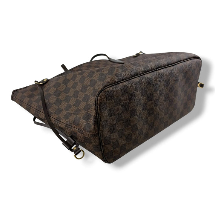 Louis Vuitton Brown Damier Neverfull MM Handbag - Lux Central