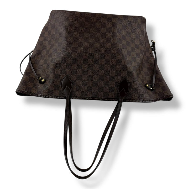 Louis Vuitton Brown Damier Neverfull MM Handbag - Lux Central