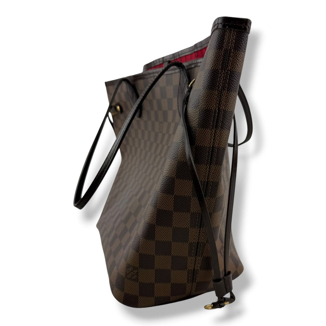 Louis Vuitton Brown Damier Neverfull MM Handbag - Lux Central