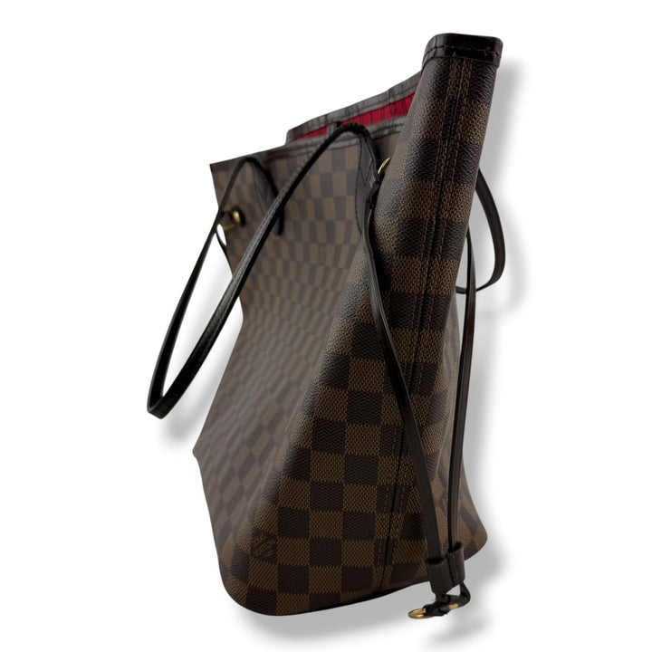 Louis Vuitton Brown Damier Neverfull MM Handbag - Lux Central