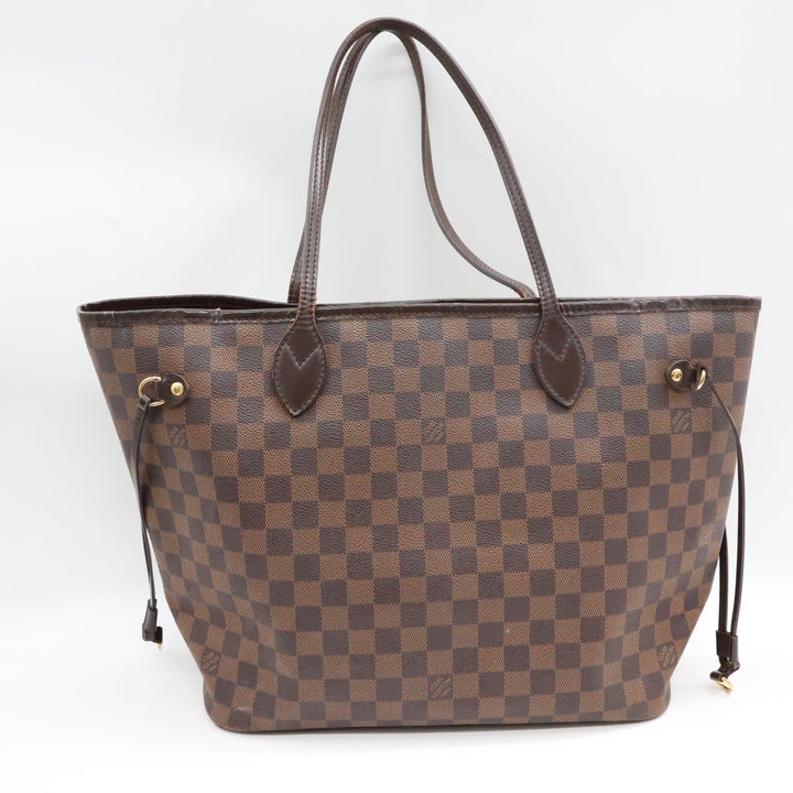 Louis Vuitton Brown Damier Neverfull MM Handbag - Lux Central