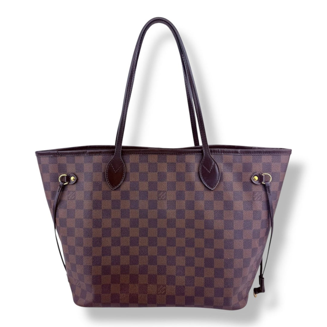 Louis Vuitton Brown Damier Neverfull MM Handbag - Lux Central