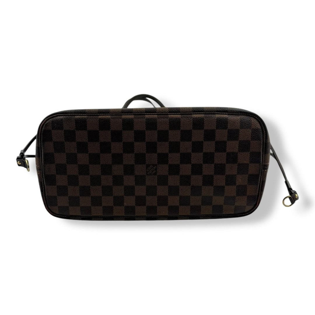 Louis Vuitton Brown Damier Neverfull MM Handbag - Lux Central