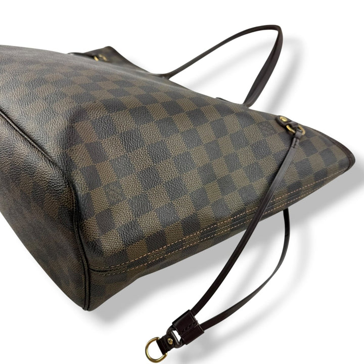 Louis Vuitton Brown Damier Neverfull MM Handbag - Lux Central