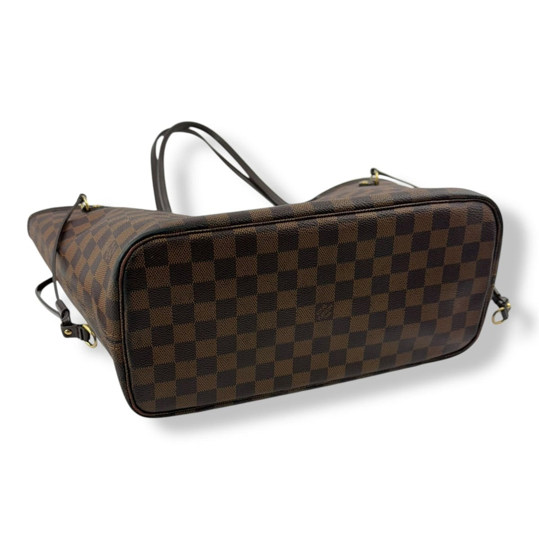 Louis Vuitton Brown Damier Neverfull MM Handbag - Lux Central