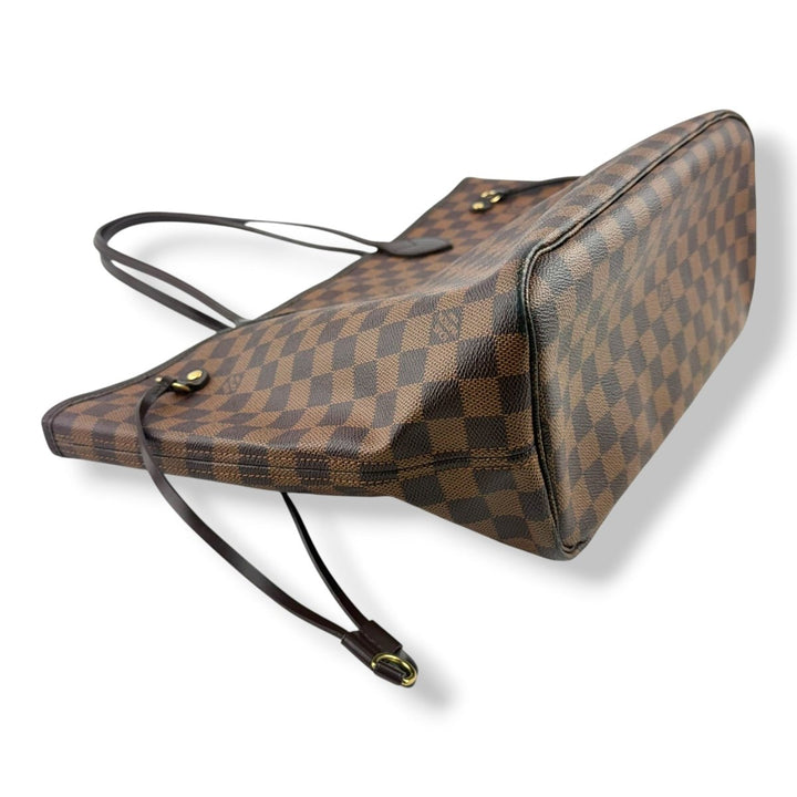 Louis Vuitton Brown Damier Neverfull MM Handbag - Lux Central
