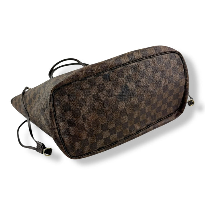 Louis Vuitton Brown Damier Neverfull MM Handbag - Lux Central