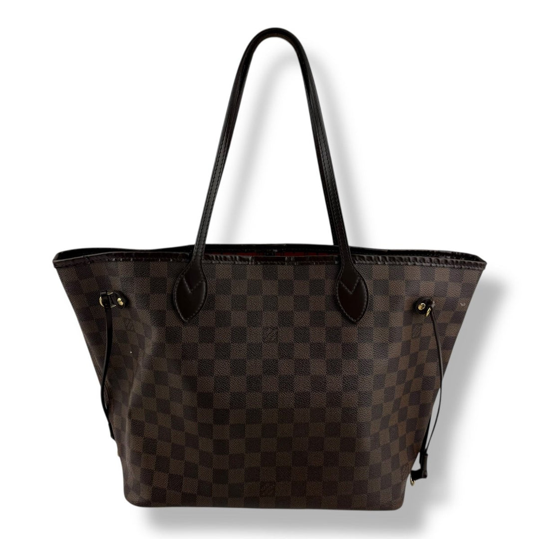 Louis Vuitton Brown Damier Neverfull MM Handbag - Lux Central