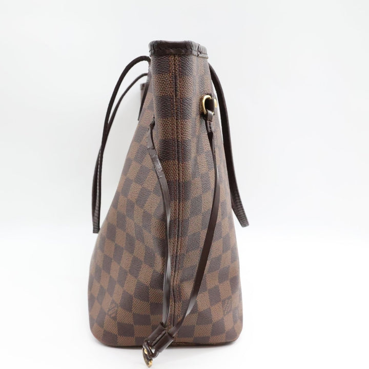 Louis Vuitton Brown Damier Neverfull MM Handbag - Lux Central
