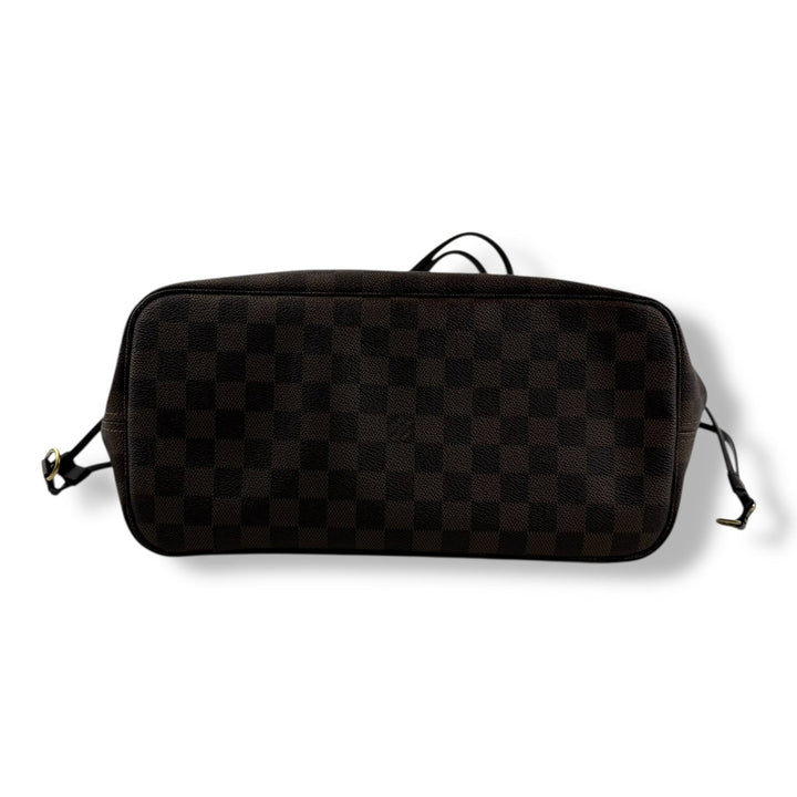 Louis Vuitton Brown Damier Neverfull MM Handbag - Lux Central