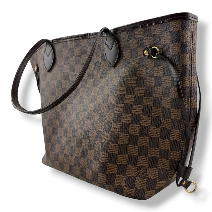 Louis Vuitton Brown Damier Neverfull MM Handbag - Lux Central