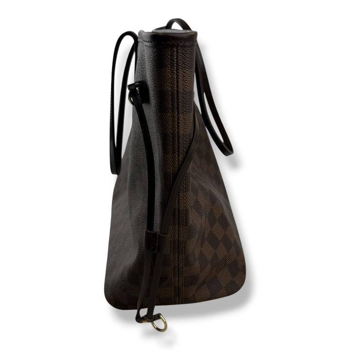 Louis Vuitton Brown Damier Neverfull MM Handbag - Lux Central
