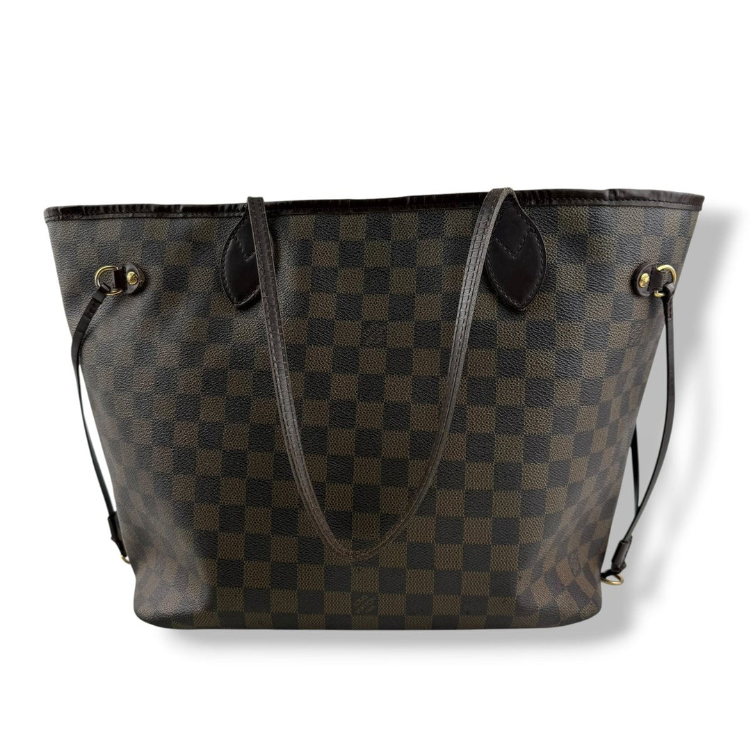 Louis Vuitton Brown Damier Neverfull MM Handbag - Lux Central