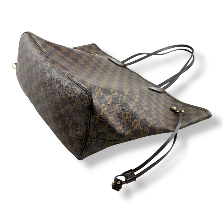 Louis Vuitton Brown Damier Neverfull MM Handbag - Lux Central