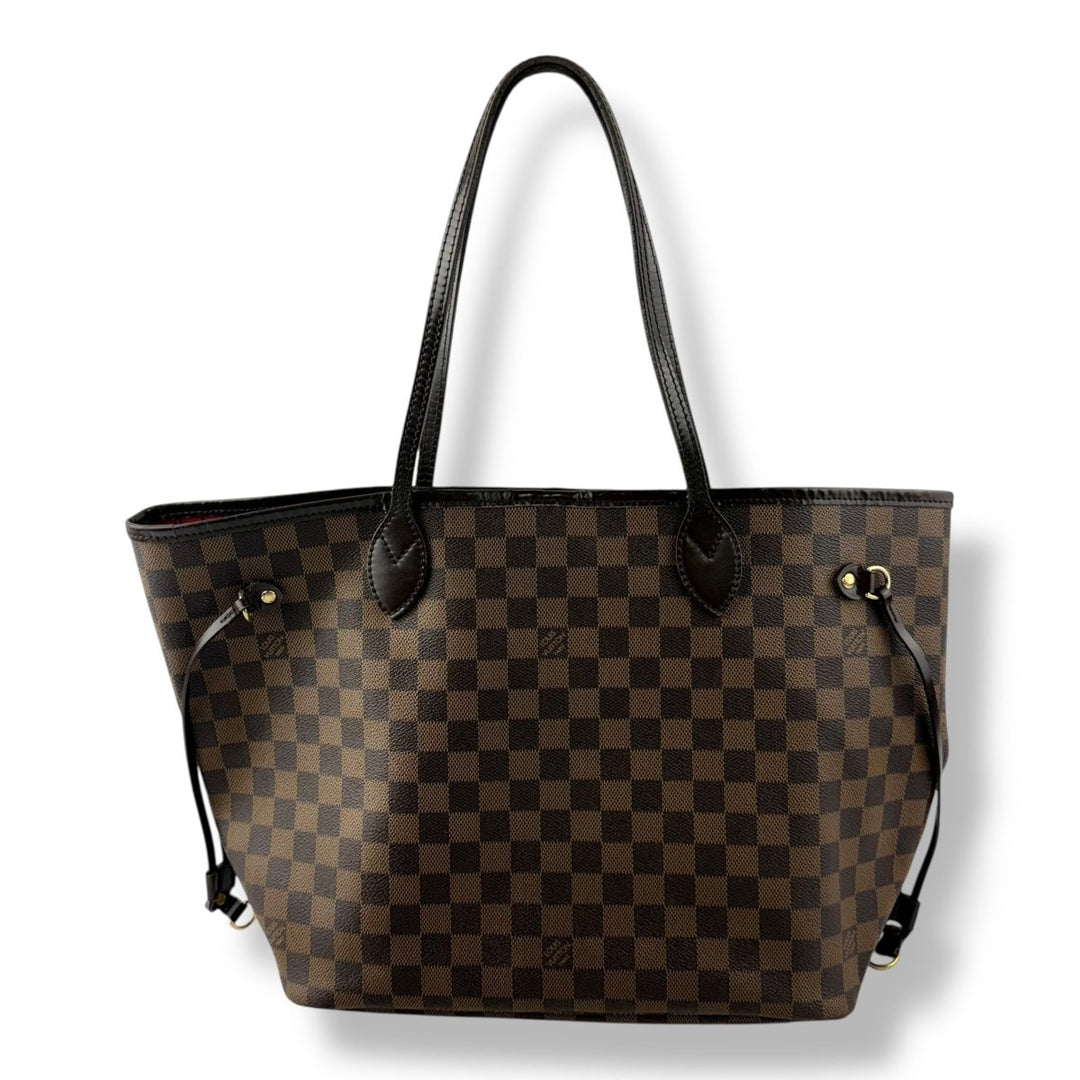 Louis Vuitton Brown Damier Neverfull MM Handbag - Lux Central