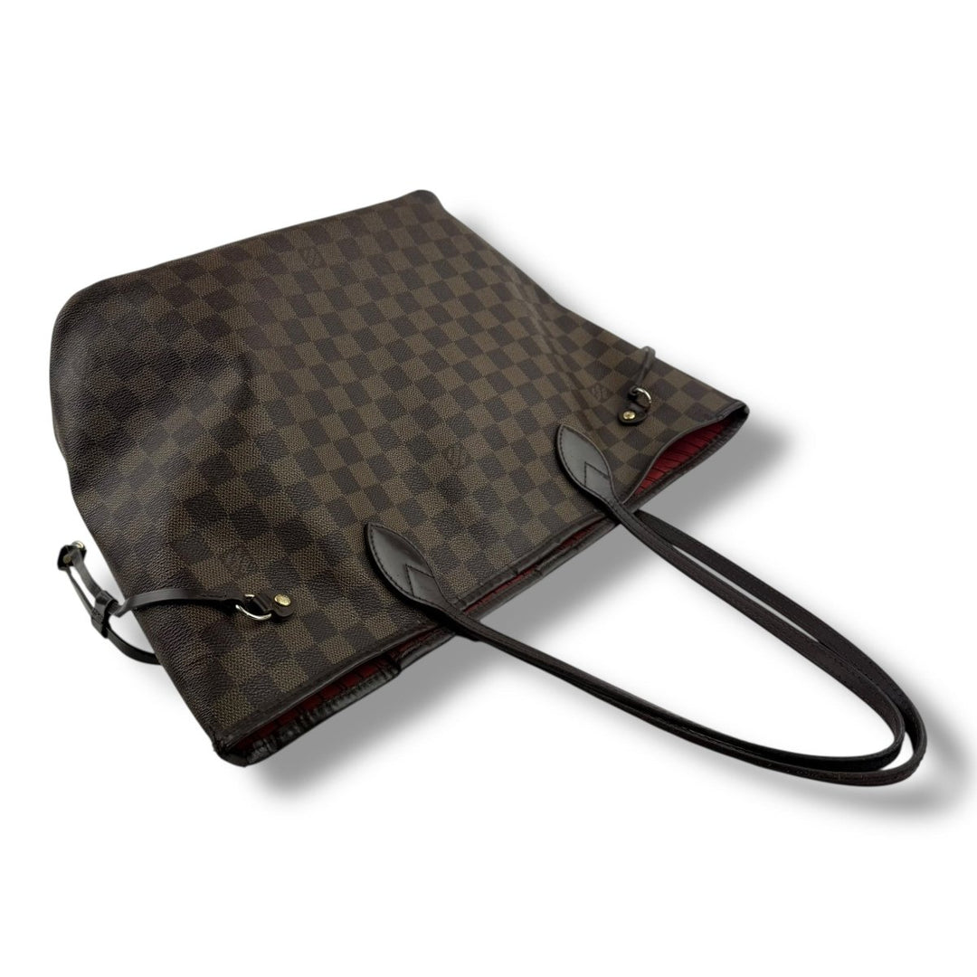 Louis Vuitton Brown Damier Neverfull MM Handbag - Lux Central