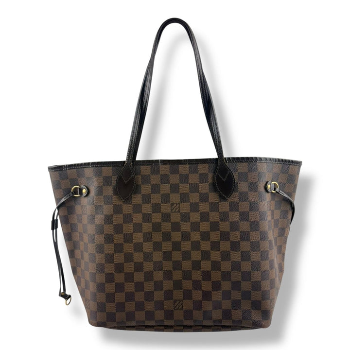 Louis Vuitton Brown Damier Neverfull MM Handbag - Lux Central