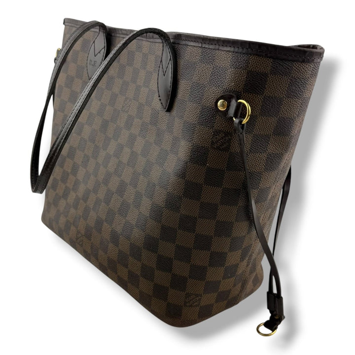 Louis Vuitton Brown Damier Neverfull MM Handbag - Lux Central