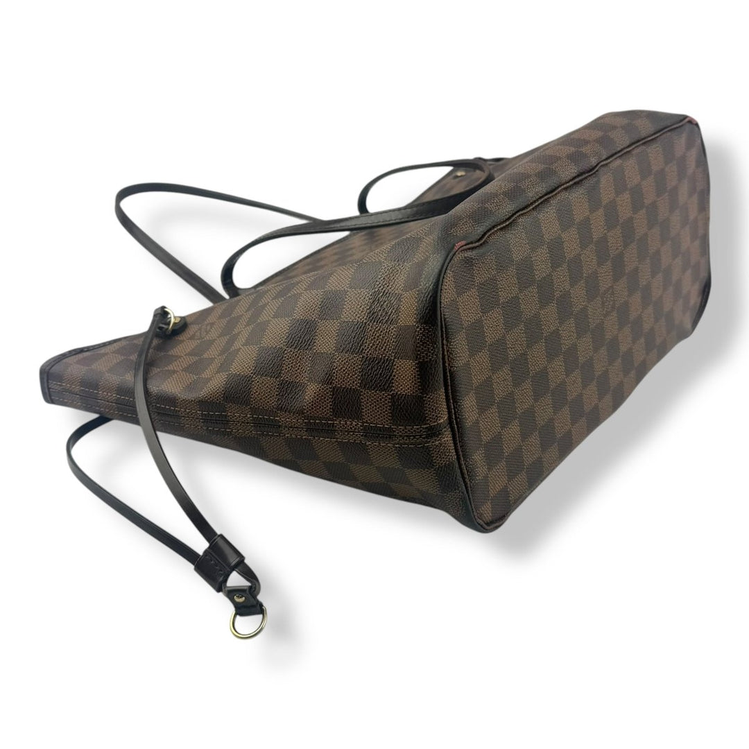 Louis Vuitton Brown Damier Neverfull MM Handbag - Lux Central