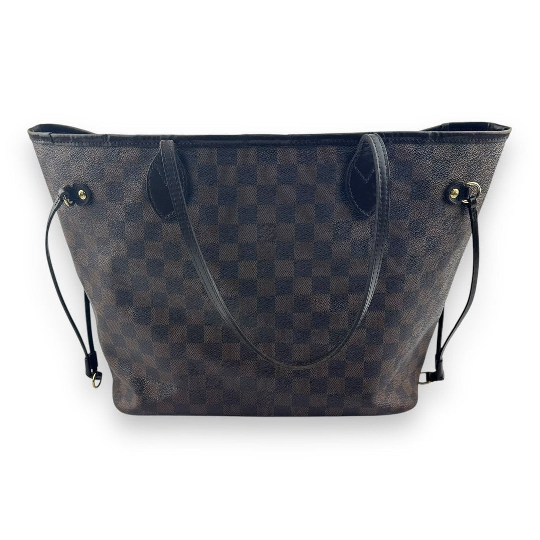 Louis Vuitton Brown Damier Neverfull MM Handbag - Lux Central