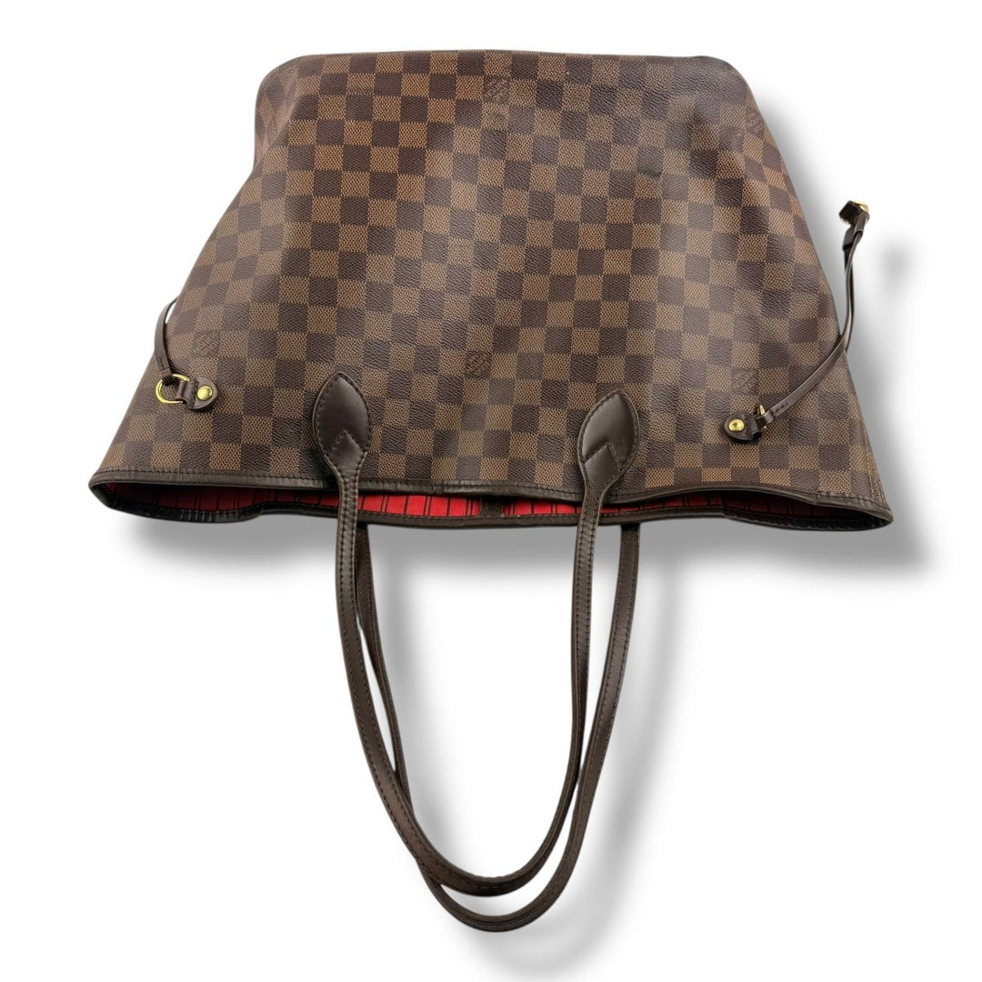 Louis Vuitton Brown Damier Neverfull MM Handbag - Lux Central