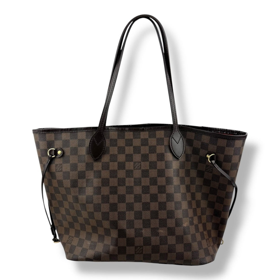 Louis Vuitton Brown Damier Neverfull MM Handbag - Lux Central