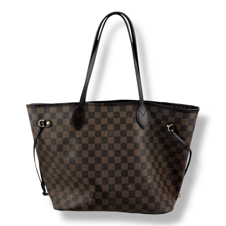 Louis Vuitton Brown Damier Neverfull MM Handbag - Lux Central