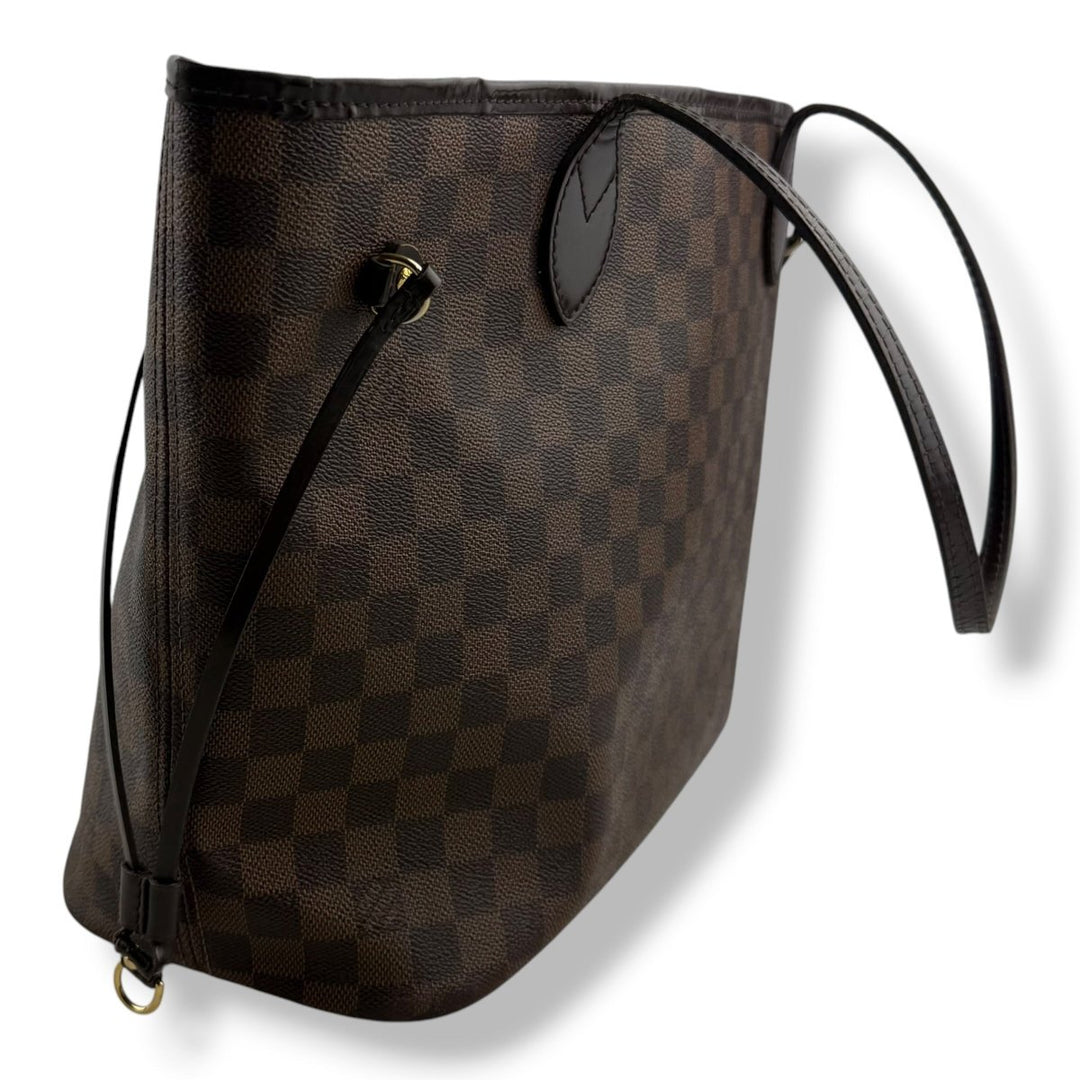 Louis Vuitton Brown Damier Neverfull MM Handbag - Lux Central