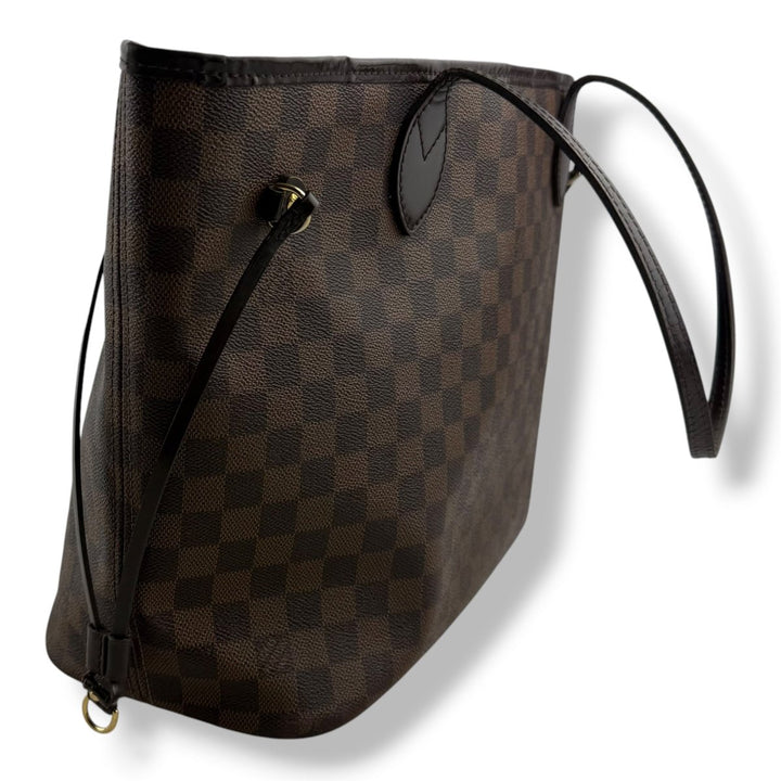 Louis Vuitton Brown Damier Neverfull MM Handbag - Lux Central