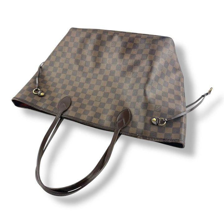 Louis Vuitton Brown Damier Neverfull MM Handbag - Lux Central