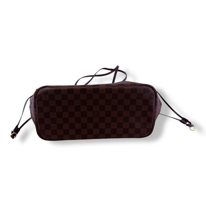 Louis Vuitton Brown Damier Neverfull MM Handbag - Lux Central