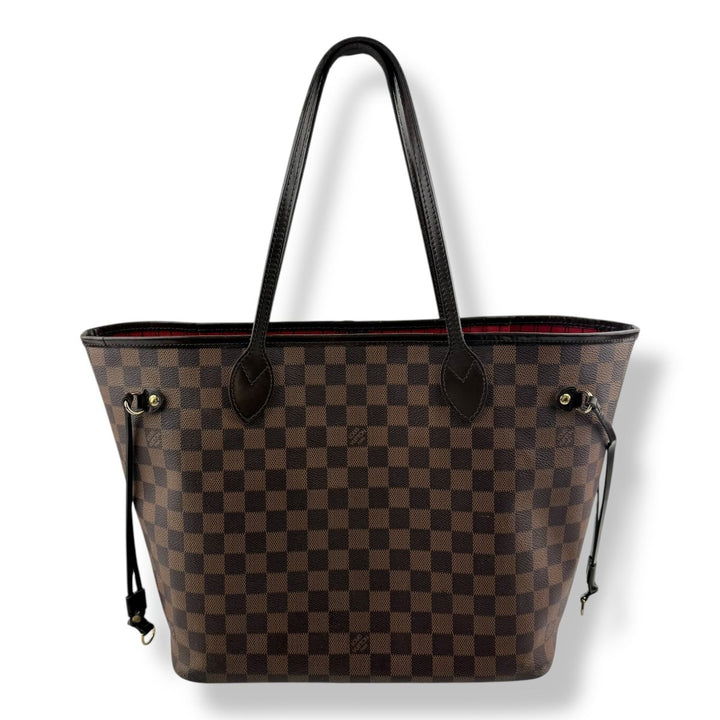 Louis Vuitton Brown Damier Neverfull MM Handbag - Lux Central