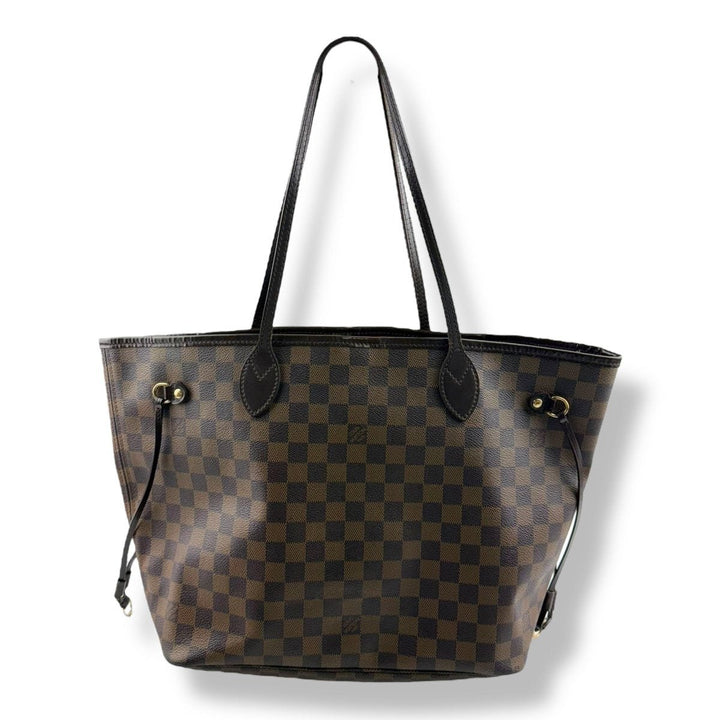 Louis Vuitton Brown Damier Neverfull MM Handbag - Lux Central