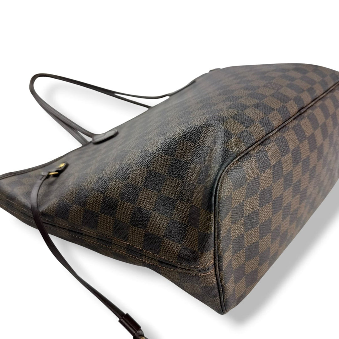 Louis Vuitton Brown Damier Neverfull MM Handbag - Lux Central