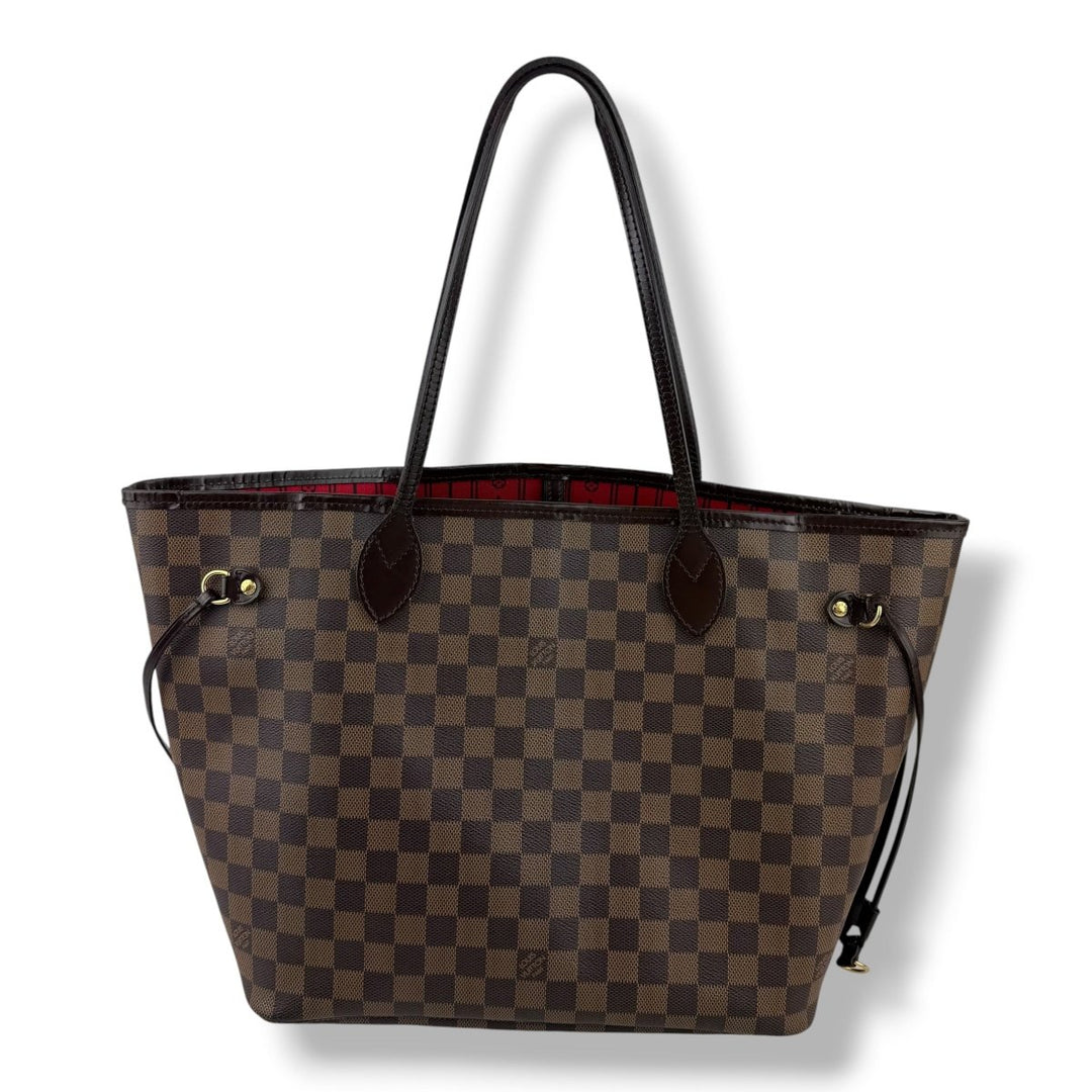 Louis Vuitton Brown Damier Neverfull MM Handbag - Lux Central