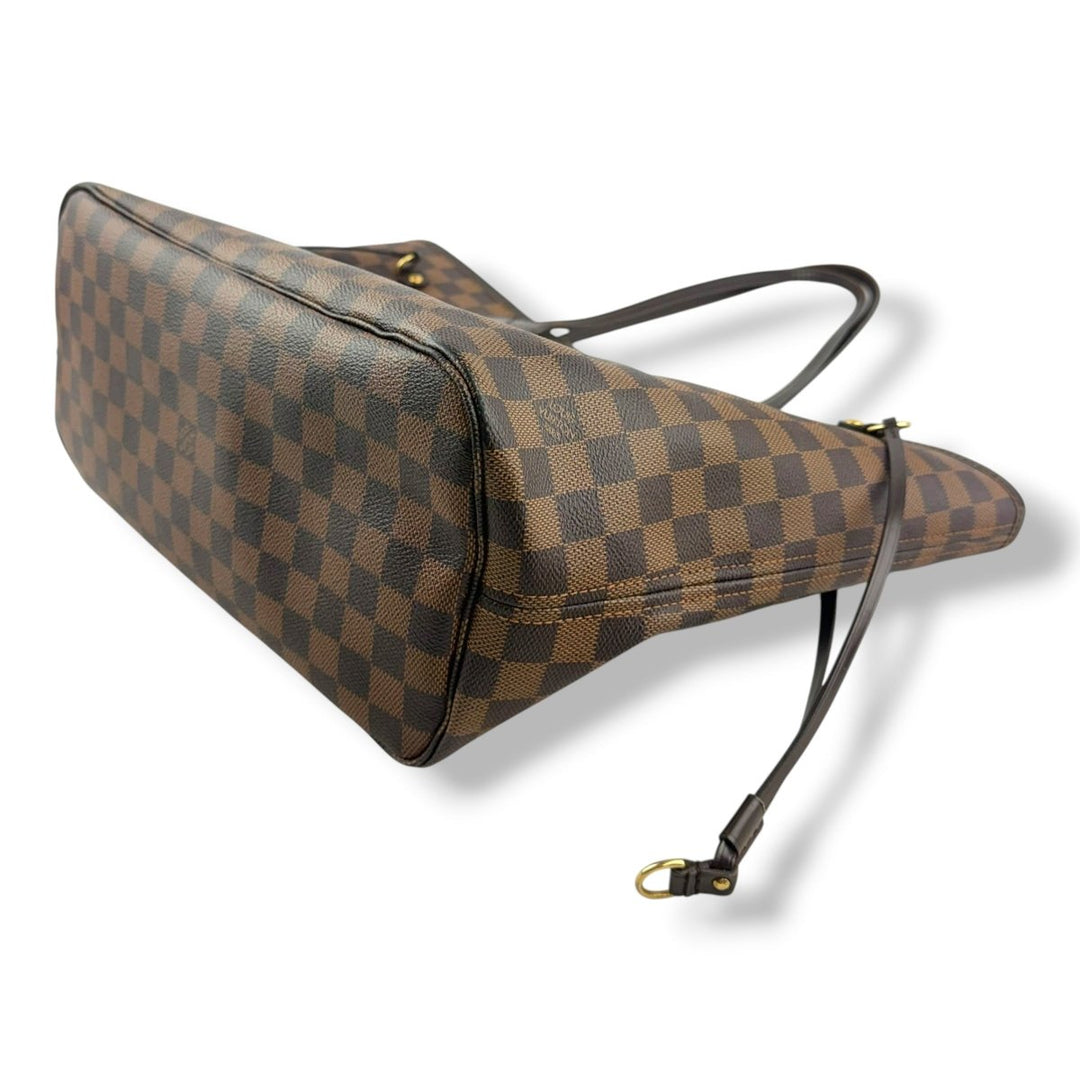 Louis Vuitton Brown Damier Neverfull MM Handbag - Lux Central